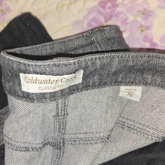 Five Pairs of Black Jeans (one is faded black/charcoal gray) - EUC - Picture 3 of 13